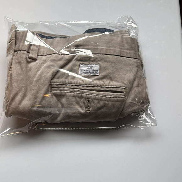 Vineyard Vines Tan Flat Front Shorts - Picture 7 of 7